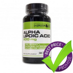 Alpha Lipoic Acid 600mg 30cps
