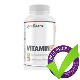 GymBeam Vitamin D3 2000iu...