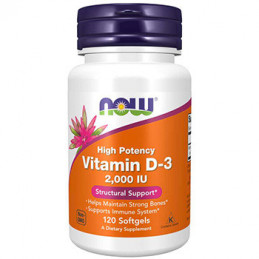 Vitamina D3 2000IU 120...