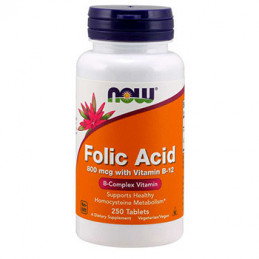 Folic Acid con Vitamina B12...
