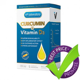 Curcumin & Vitamin D3 60cps
