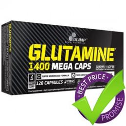 Glutamine 1400 Mega Caps...