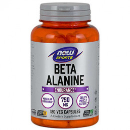 Beta Alanine 750mg 120cps