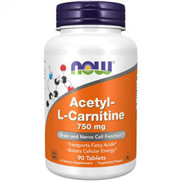 Acetyl L-Carnitina 750mg 90cps