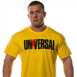 T-shirt Universal '77 Yellow