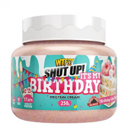 WTF Birthday crema proteica...
